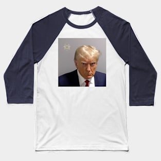 Official DONALD TRUMP MUGSHOT - GREATEST PHOTO EVER TAKEN Baseball T-Shirt